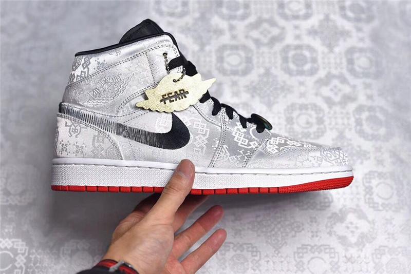 PK God air Jordan 1 mid fearless X Edison Chen retail materials ready to ship